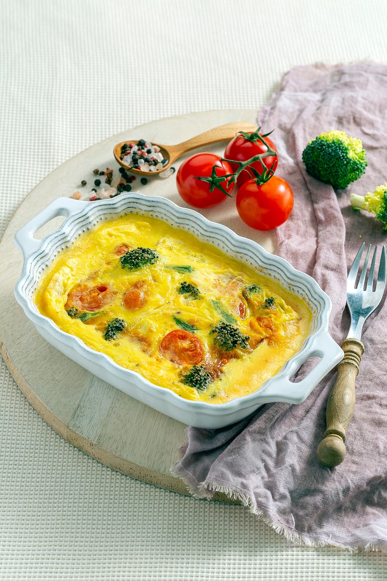 토마토 채소 계란찜