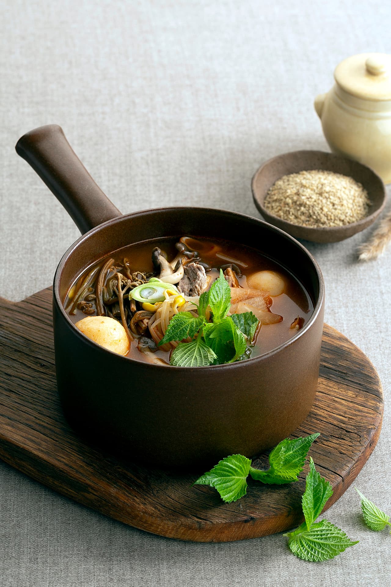 소고기 들깨 알토란탕