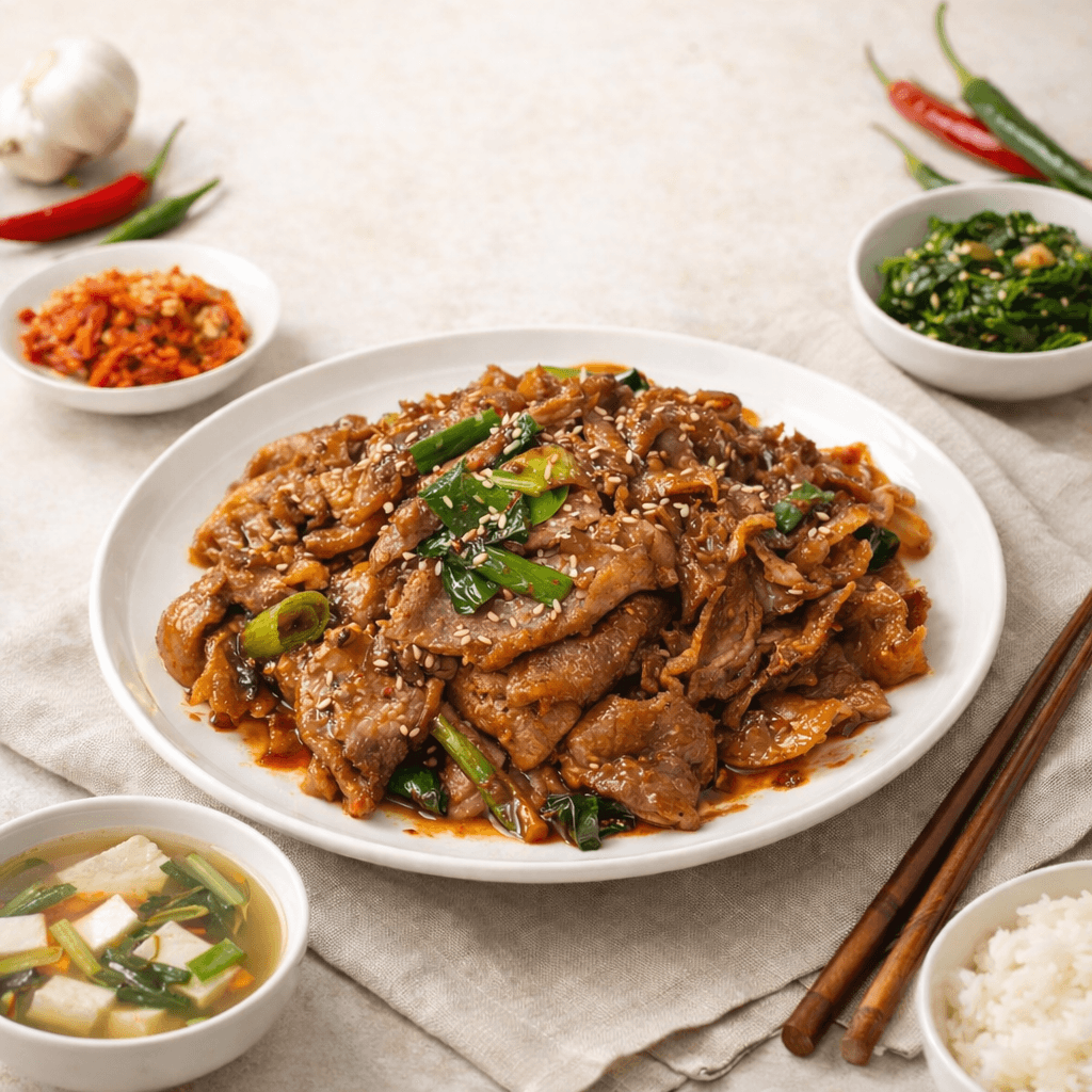 제육볶음 레시피 | 간단 재료로 10분만에 만드는 제육볶음