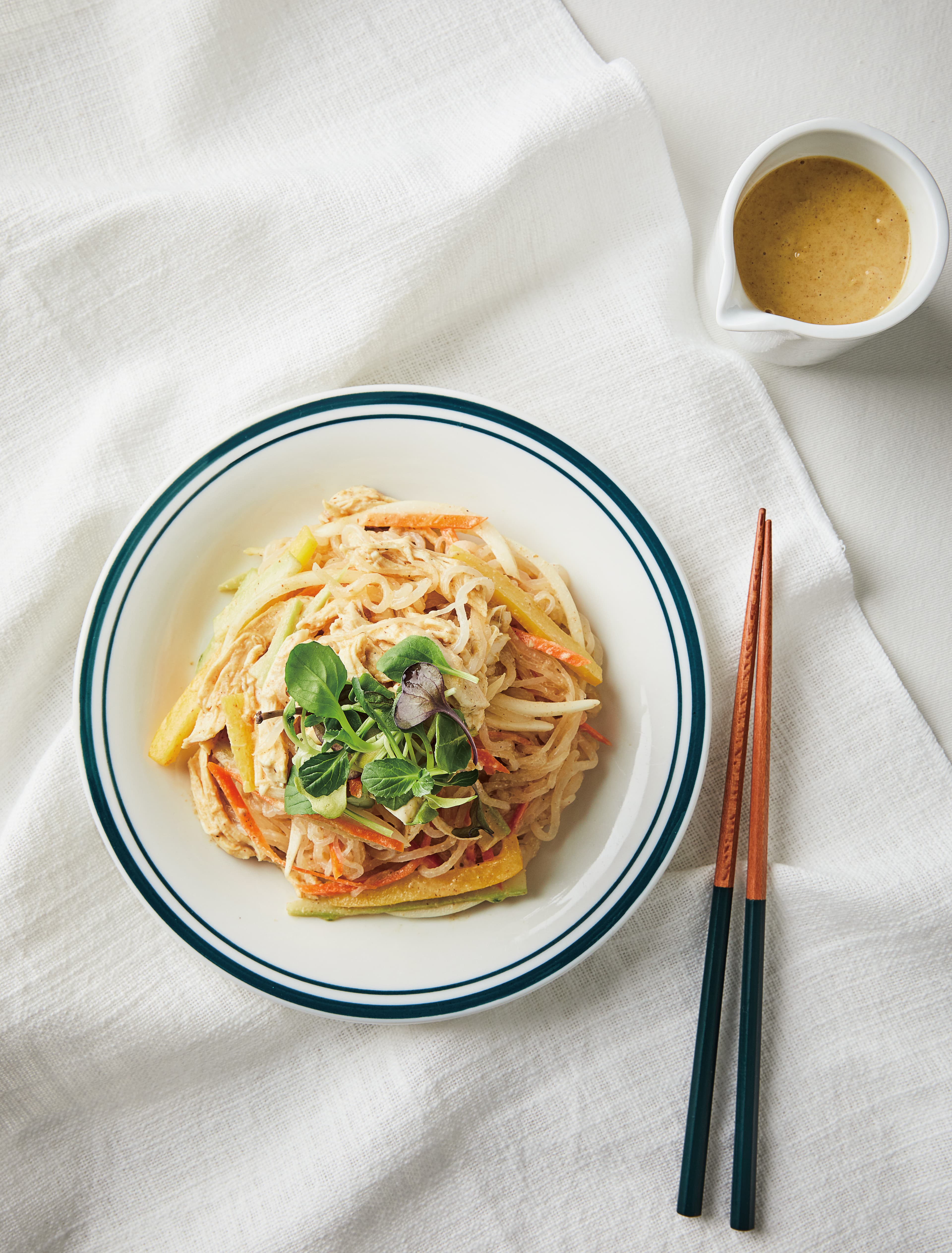 들깨 곤약 냉채